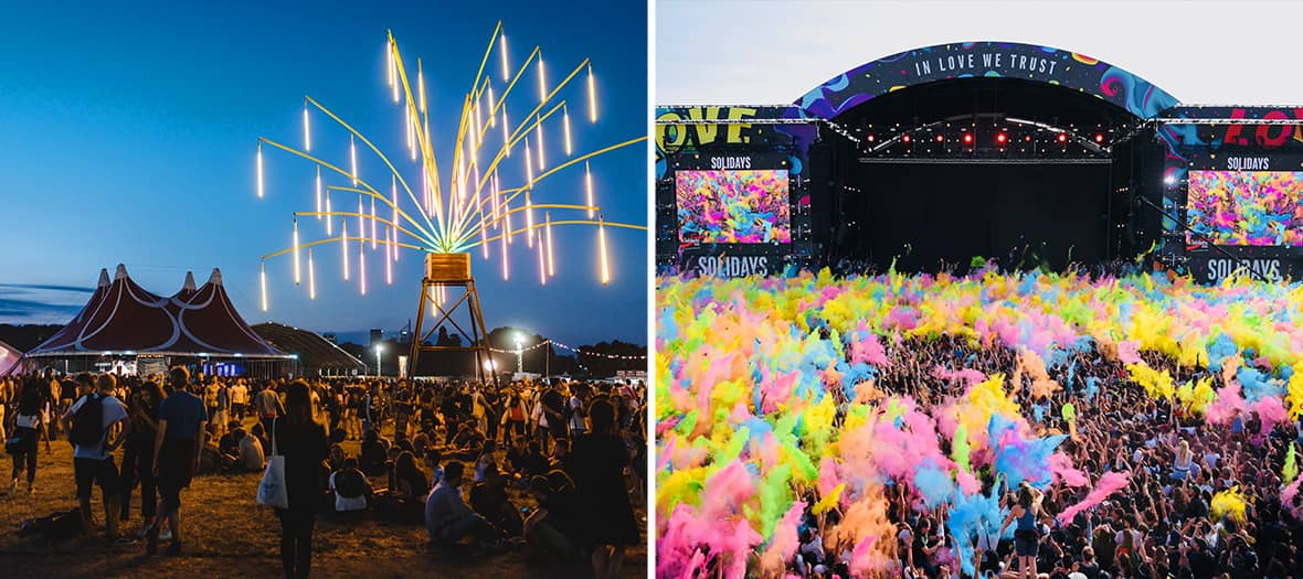 Le festival Solidays à l’Hippodrome de Longchamps