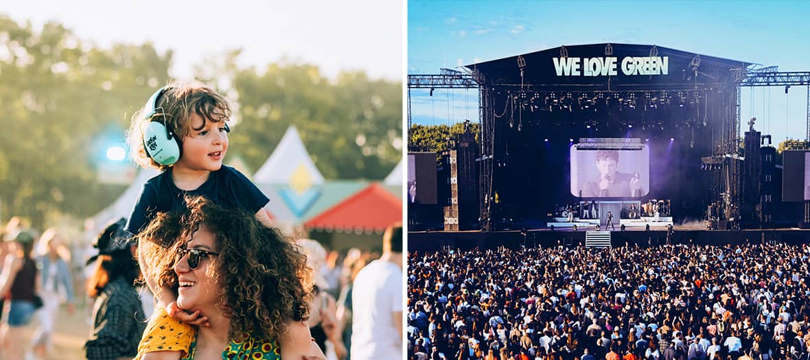 Le festival We Love Green au Bois de Vincennes