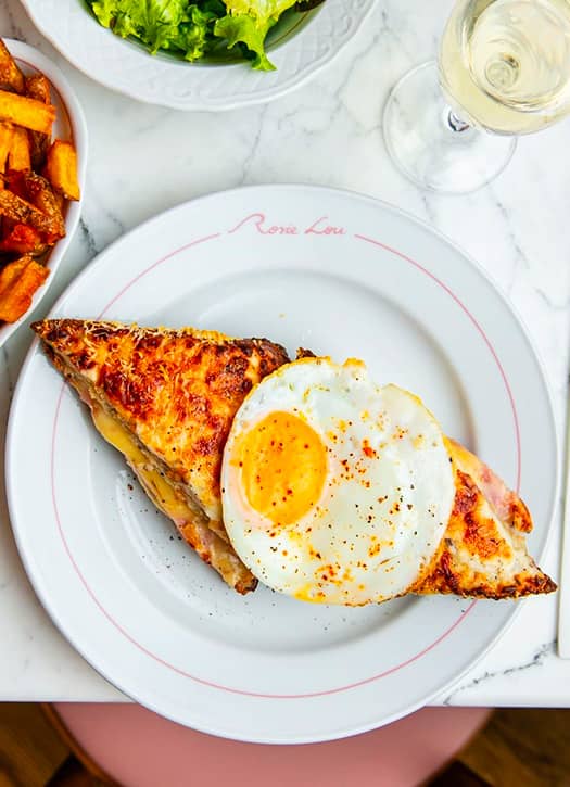 Croque Monsieur Brasserie Rosie Lou