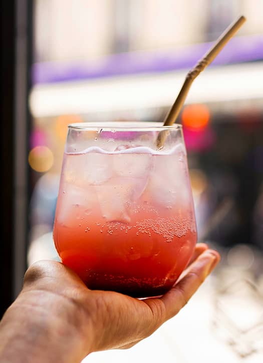 Boisson fraiche chez Lactem à Paris
