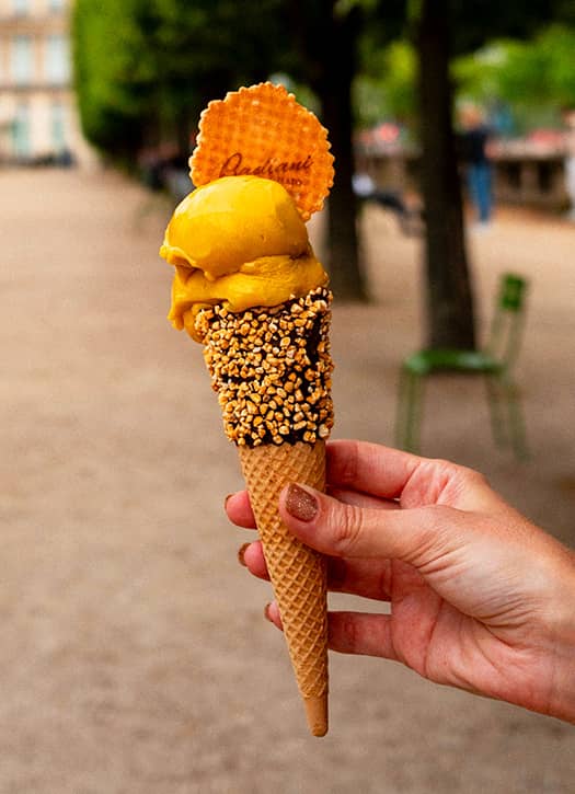 ice cream from Badiani 1932