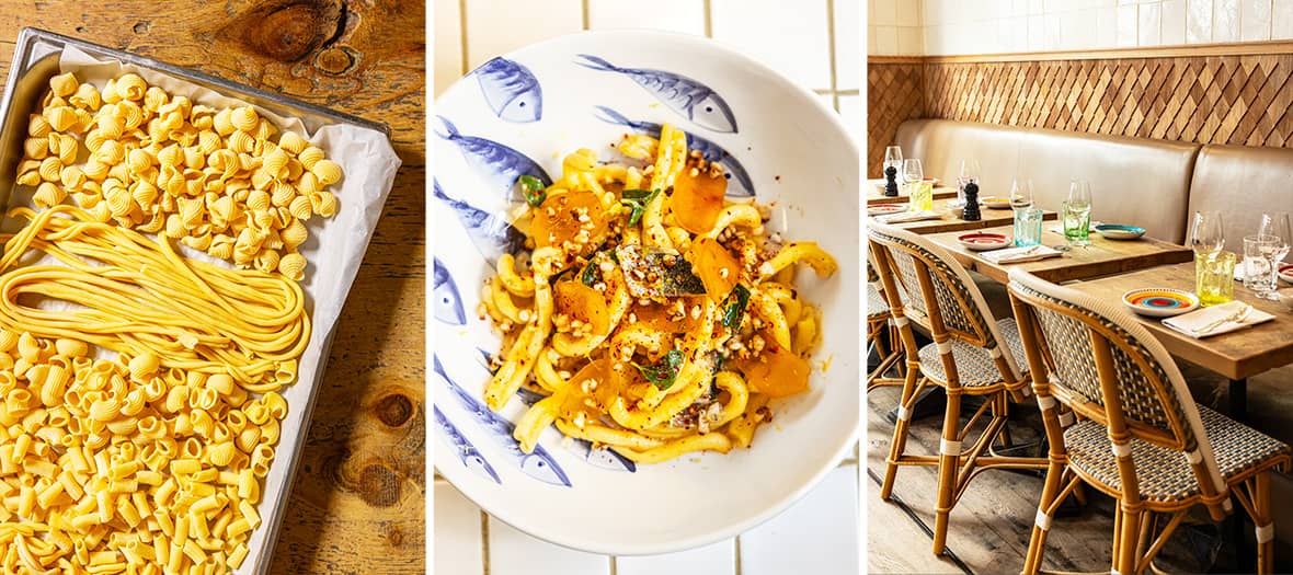 Pasta restaurant Clover Saint-Germain by Jean-François Piège
