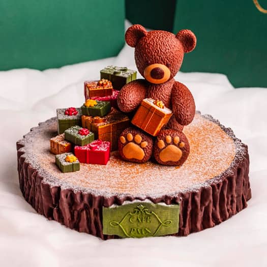 La bûche de Noël du Café de la Paix