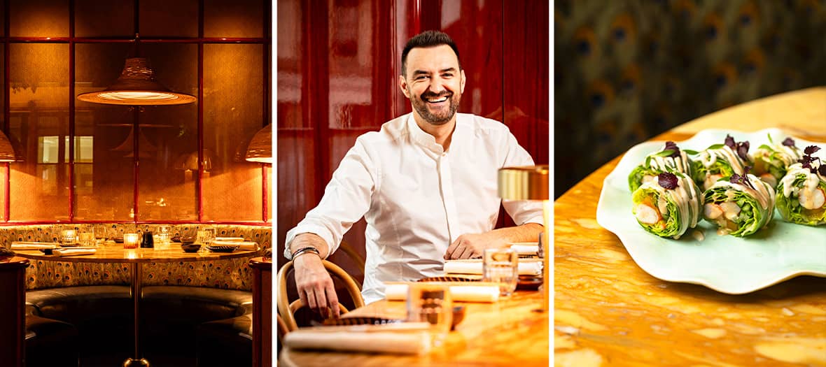 Le Bar des Près Montaigne restaurant japonais par par Cyril Lignac