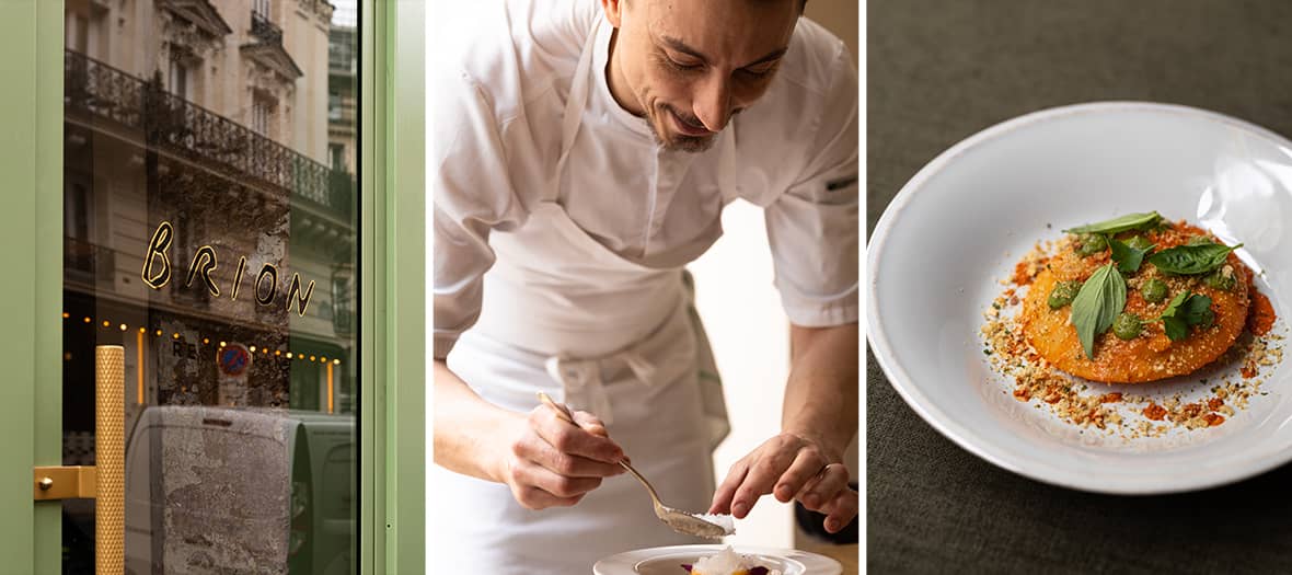 Le restaurant Brion à Paris