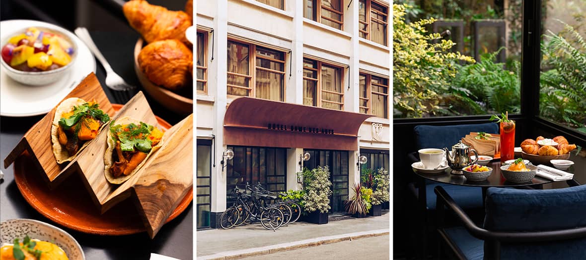 Le brunch de l'hôtel Dame des arts