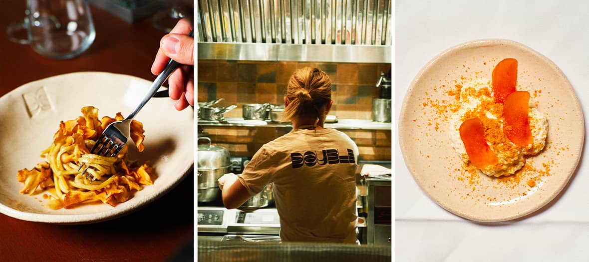 Le restaurant italien et japonais Double