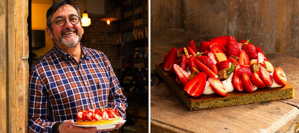 The best Benoit Castel strawberry cake