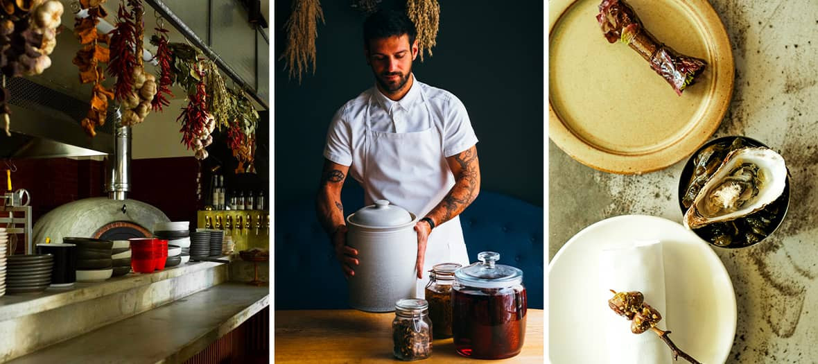 The Bambino restaurant from the top chef Clotaire Poirier