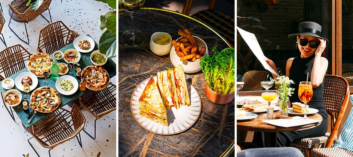 The restaurants open continuously in paris during the Olympics games