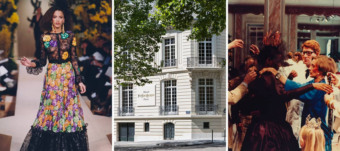 The Yves Saint Laurent exhibition in the Paris museums