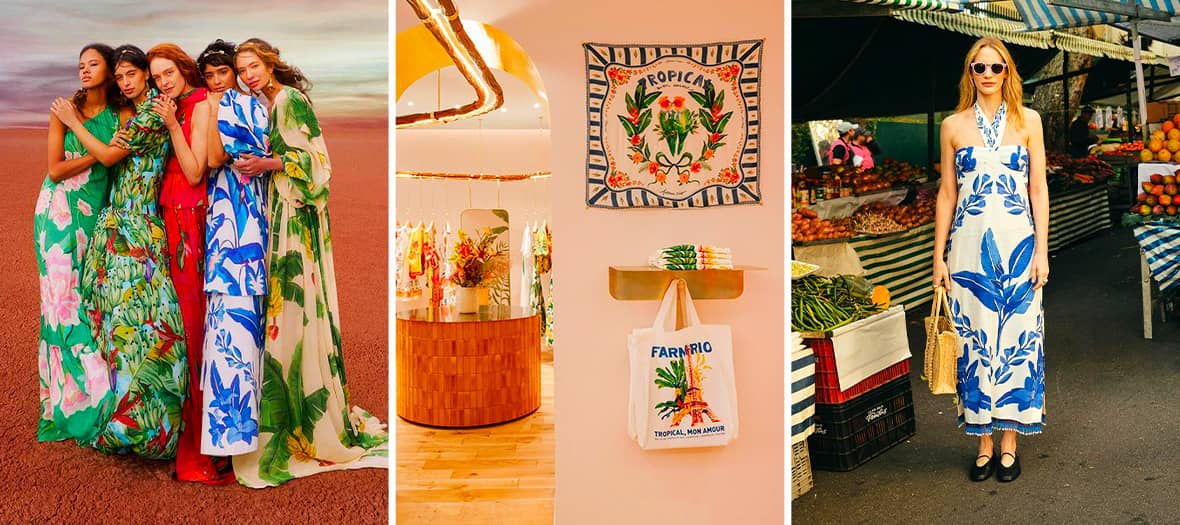La boutique Farm Rio à Paris