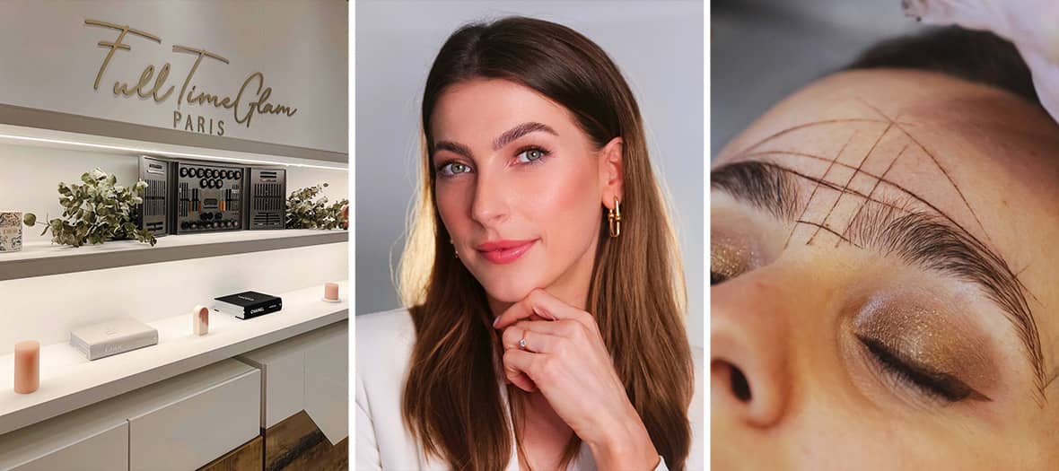 L'institut de beauté pour les sourcils full time glam