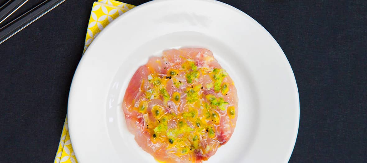 La recette du cevice de daurade du livre 100 recettes sans cuisson