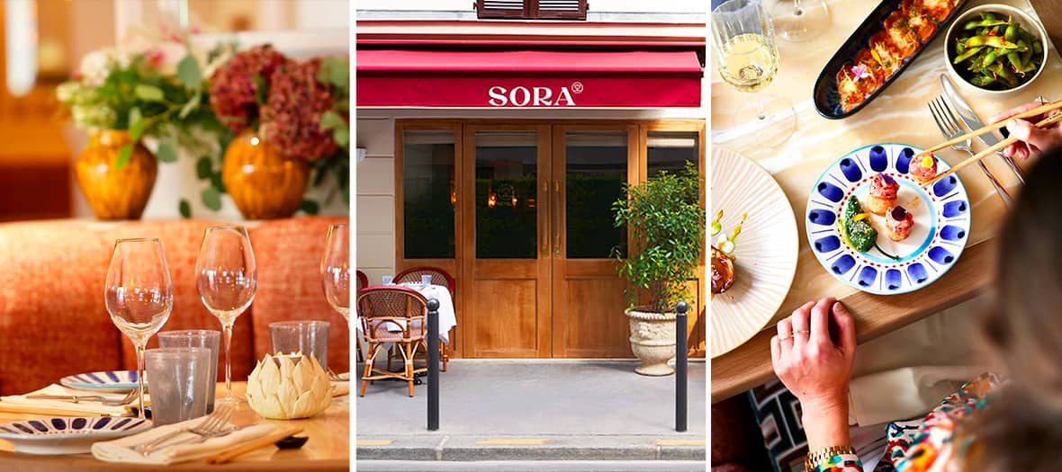 The japanese restaurant Sora in Paris