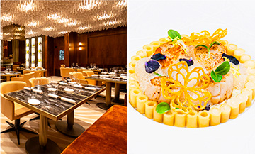 The italian restaurant in Paris