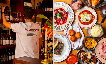 The Comptoir de Crème coffee shop in Paris