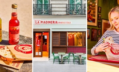 Italian street food at Piadineria in Paris