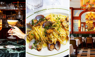 The italian restaurant Madonna in Paris