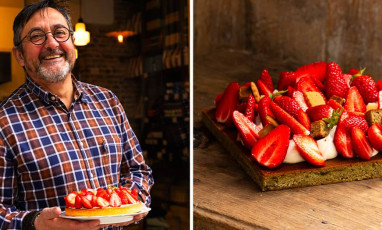 The best Benoit Castel strawberry cake