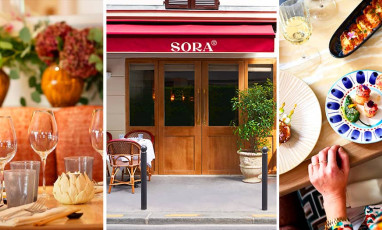 The japanese restaurant Sora in Paris