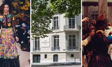 The Yves Saint Laurent exhibition in the Paris museums