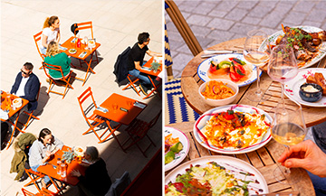 The best pedestrian terraces in Paris