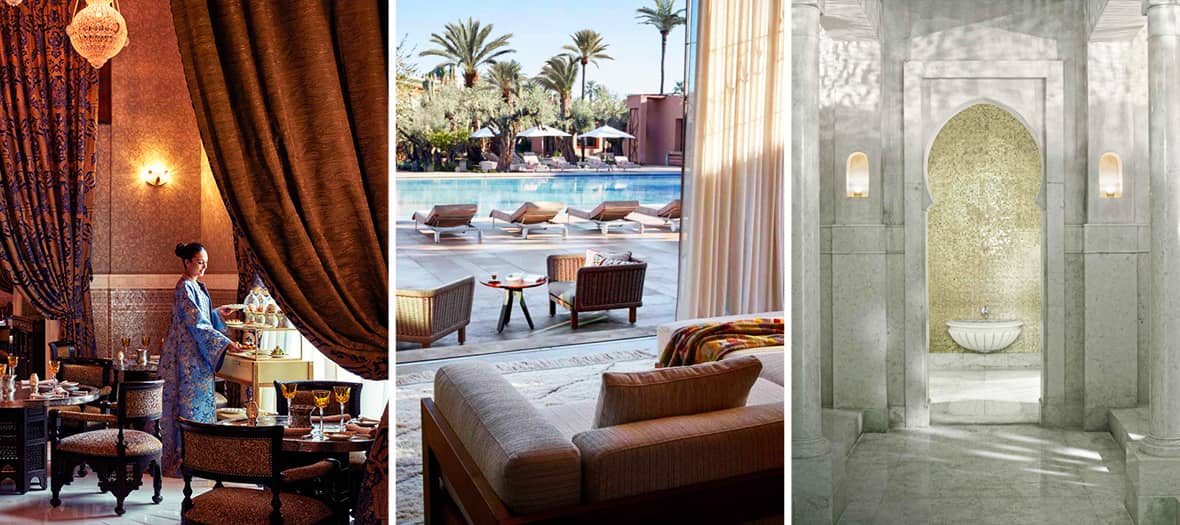 Royal Mansour hotel in Marrakech