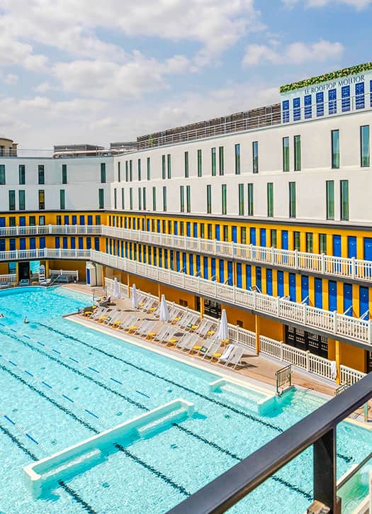 Molitor swimming pool in Paris