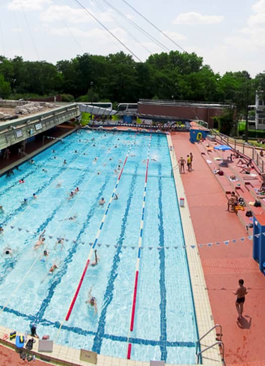 Roger Le Gall swimming pool in Paris