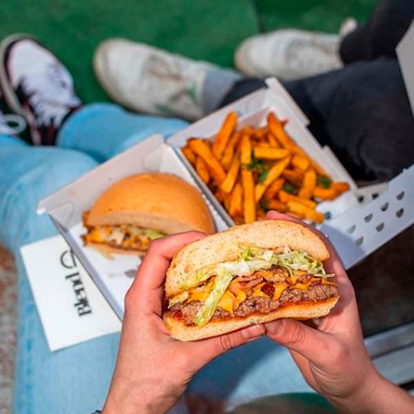 Le signature burger de chez Blend