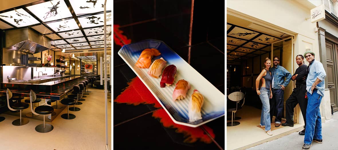 Dégustation de sashimis et spécialités japonaises raffinées chez Omi Paris.