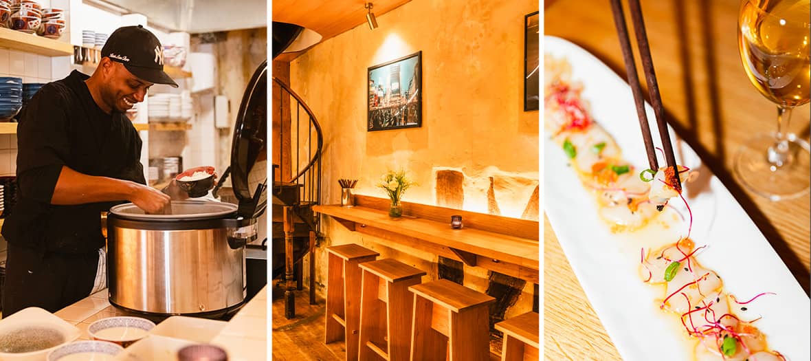 Restaurant japonais Yujin à Paris, cantine authentique proposant des plats nippons raffinés dans un décor chaleureux.
