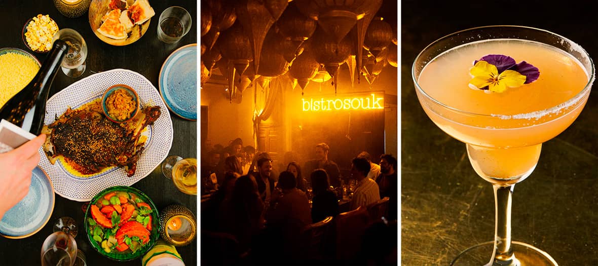 Le Casbah Paris, restaurant-bar oriental à l’ambiance feutrée avec cuisine méditerranéenne, cocktails et dancefloor.