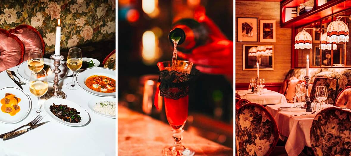 La Mondaine, bar-restaurant secret de Paris, ambiance feutrée et cocktails d’exception pour soirées élégantes.