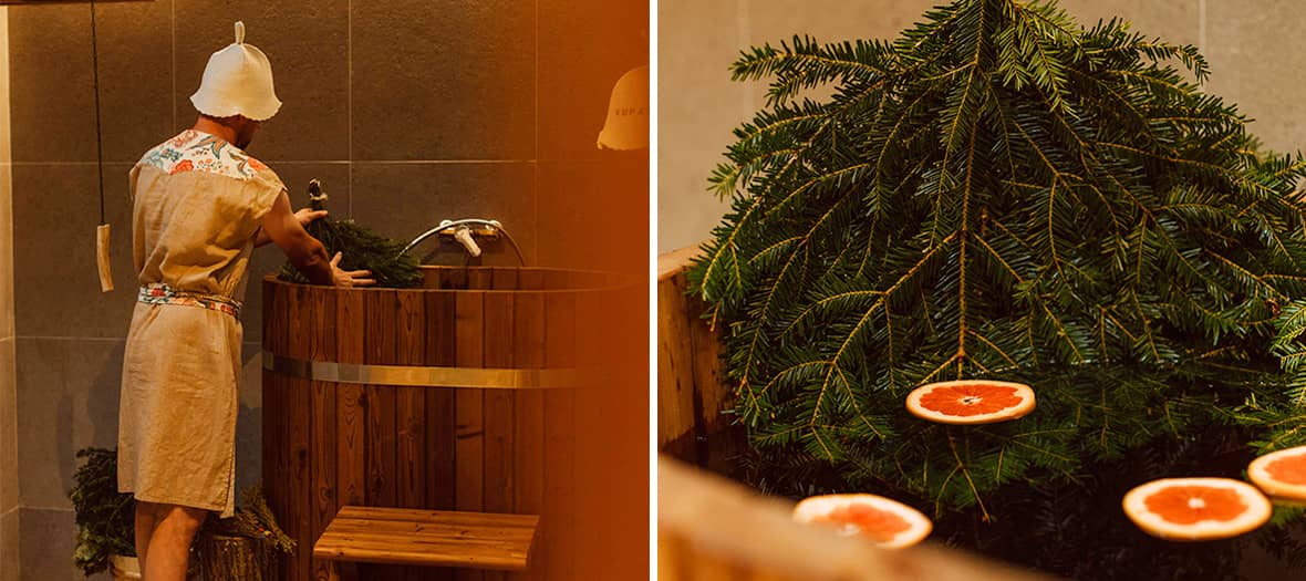 cryotherapy session at Kupala