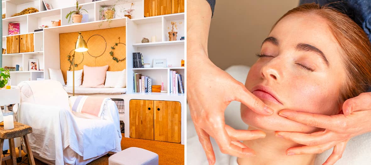 Institut Seasonly à Paris et massage du visage liftant pour améliorer l’éclat et repulper la peau.