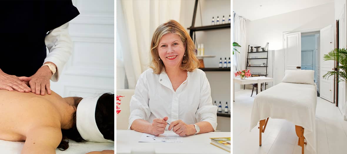 Cabinet d'Odile Vilain à Paris, experte en massage minceur et drainage lymphatique personnalisé.