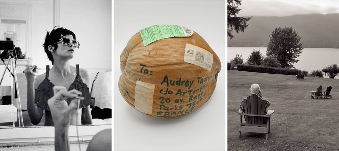 Exposition de photographies personnelles d’Audrey Tautou dans une galerie d’art à Paris