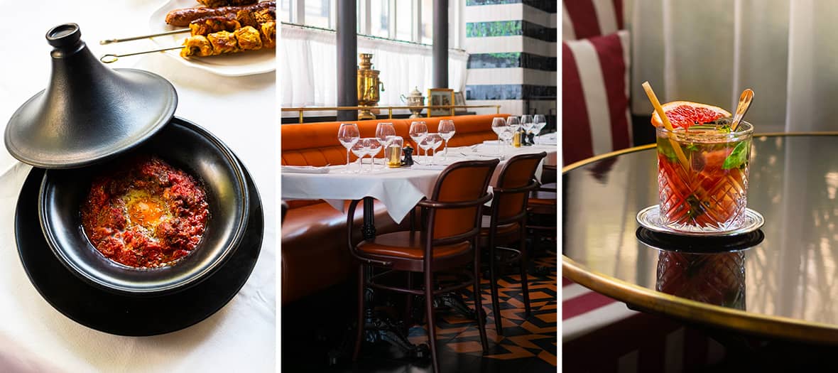 Sonia, une table voyageuse à Paris offrant une expérience culinaire aux influences orientales et méditerranéennes. 