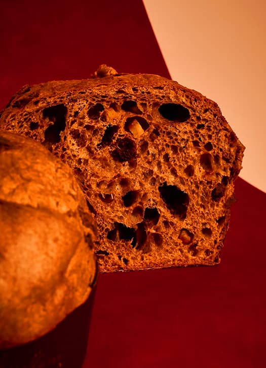 Panettone gourmet Pierre Marcolini, brioche de Noël aux fruits confits à Paris
