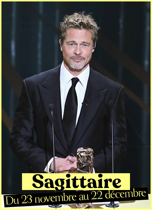 Brad Pitt en sagittaire