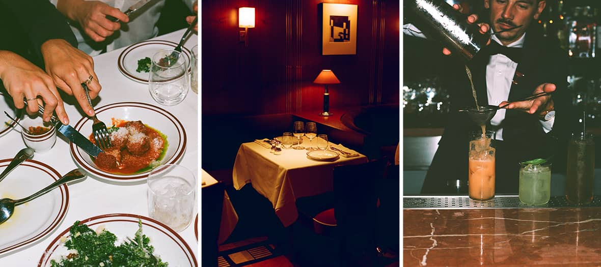 Plats du restaurant Cherry à Paris : pâtes, antipasti, viandes et spécialités italiennes revisitées dans une ambiance chic et chaleureuse.