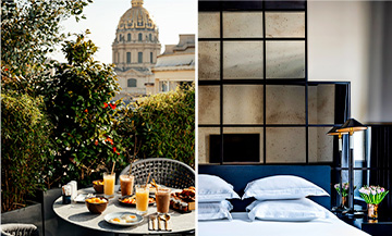 Les plus beaux hôtels romantiques à Paris