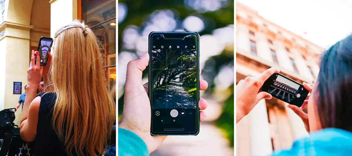 Cours photo en balade à Paris pour apprendre à mieux utiliser son smartphone