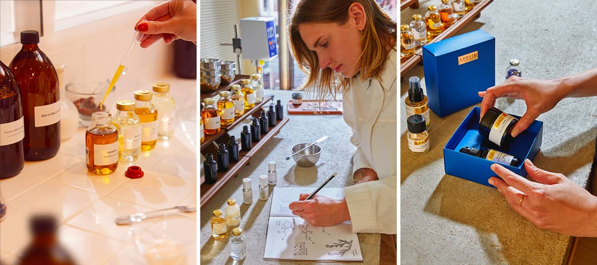 Atelier chez Laboté à Paris pour créer son parfum ou sa crème personnalisée