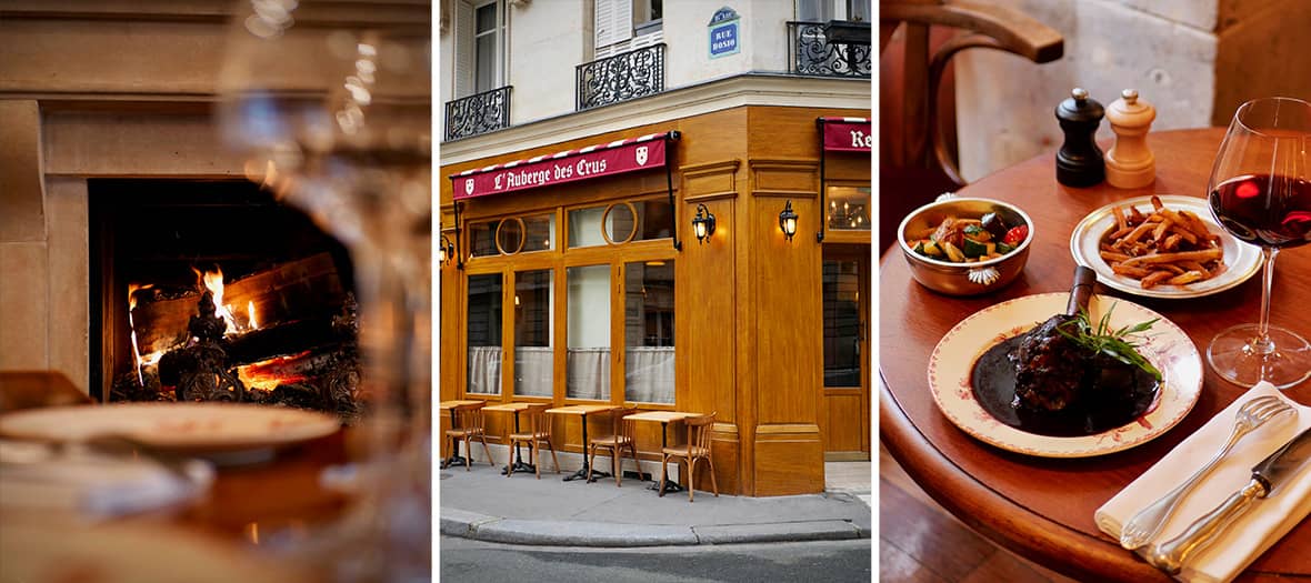Spécialités du terroir et décor chaleureux à l’Auberge des Crus, Paris 16e