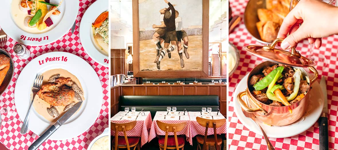 Cuisine française et ambiance bistrot au Paris 16, restaurant typique du quartier 