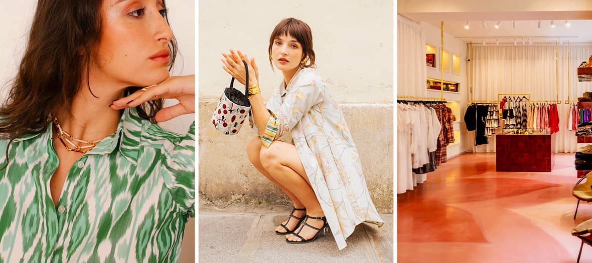 Collection colorée et contemporaine chez Deeya, boutique de mode à Paris.