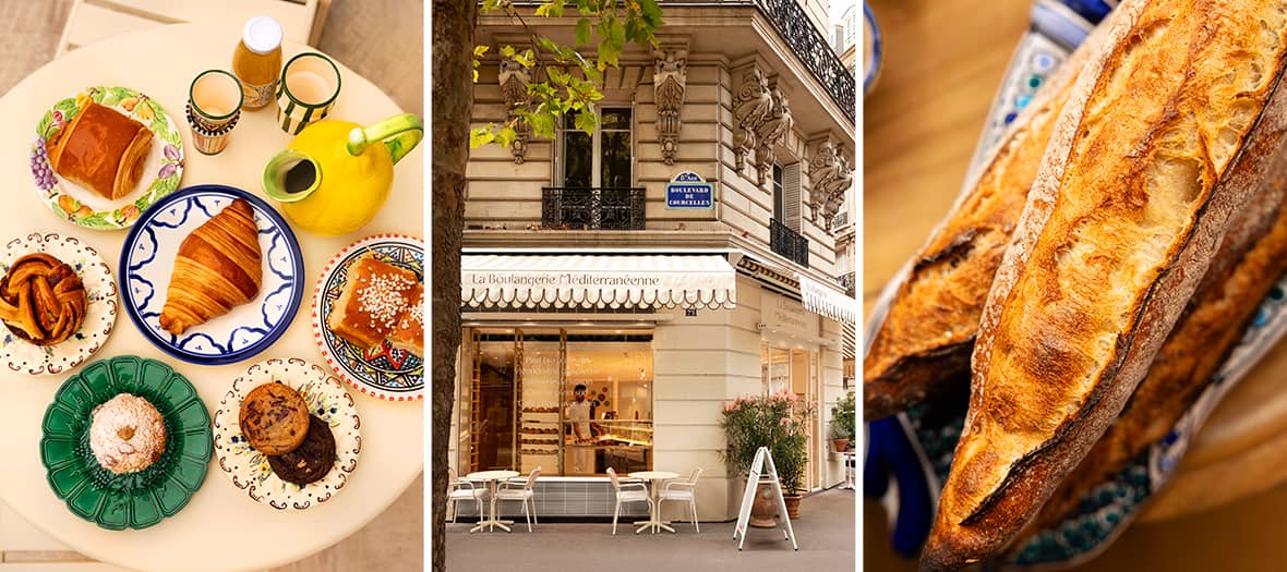 La Boulangerie M&eacute;diterran&eacute;enne &agrave; Batignolle &agrave; Paris.